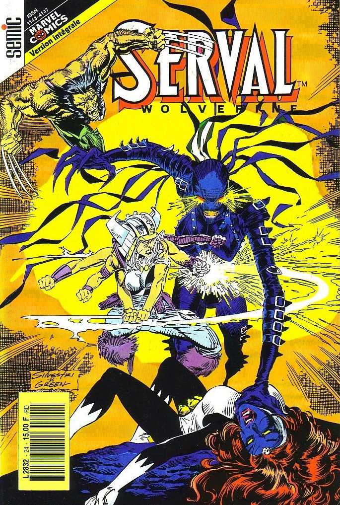 Scan de la Couverture Serval Wolverine n 24